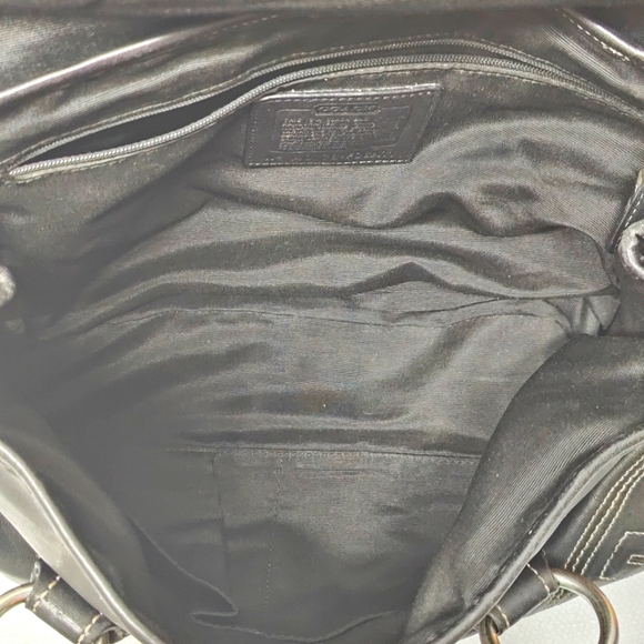 Retired- Soho Buckle Satchel Black - Picture 12 of 13